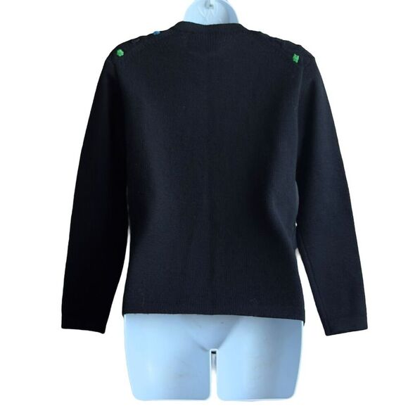 Vintage Phil Rose Women's Pom Pom Pullover Sweater Multicolor Size S - Picture 4 of 6